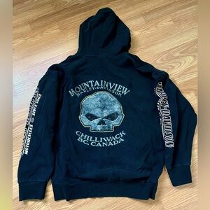 Like new Mountainveiw Harley Davidson pullover hoodie. Size XL